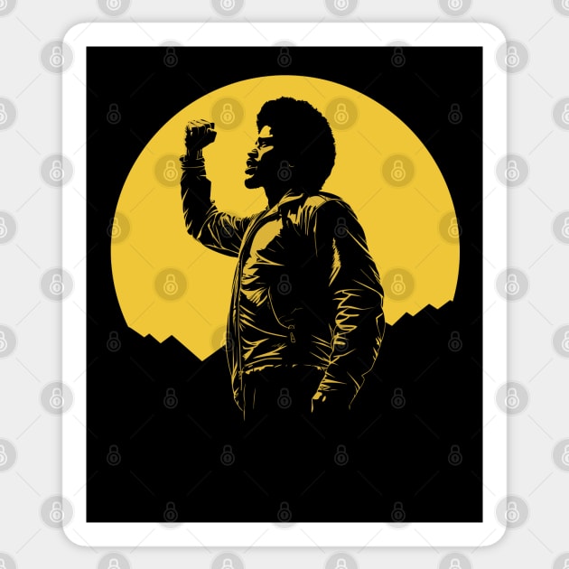 Protest Fist, Black Power Sticker by UrbanLifeApparel